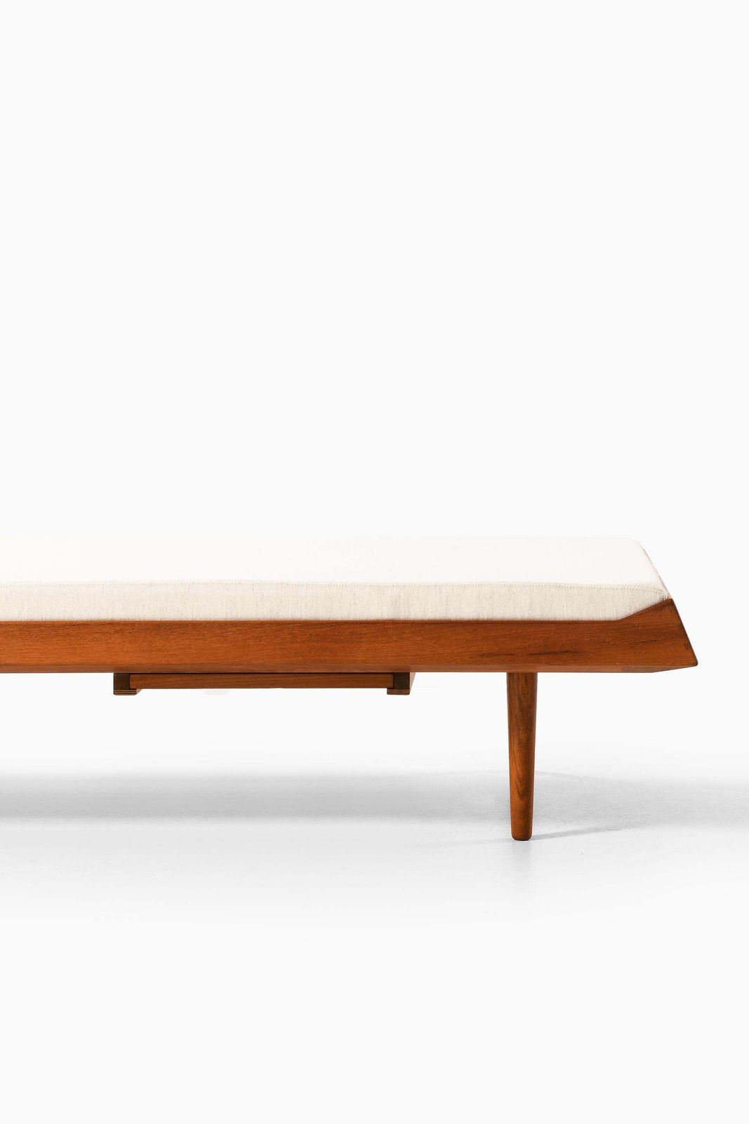 Ib Kofod Larsen Teak Daybed By Christensen & Larsen, 1950s photo for sale