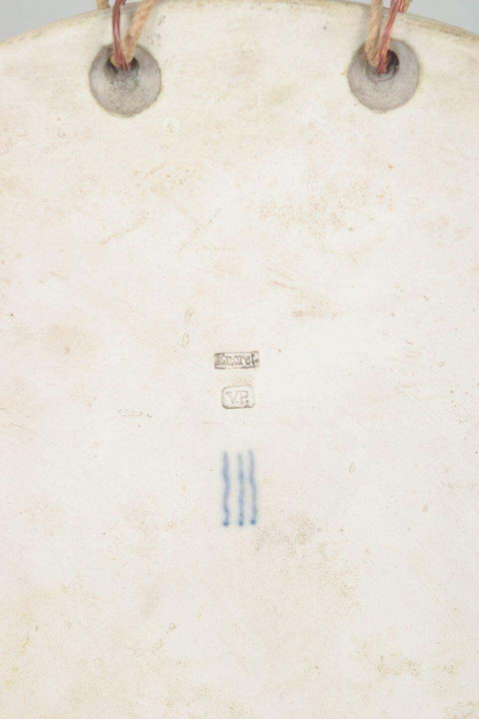 Royal Copenhagen. Ronde wandplaquette in biscuitporselein, naar B. Thorvaldsen, jaren 1870. photo Kunst