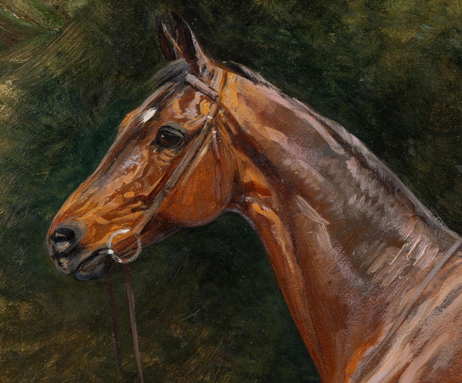 John Charlton (1849–1917): The Racehorse Wee Busbie, Signed & Dated 1907 photo Art