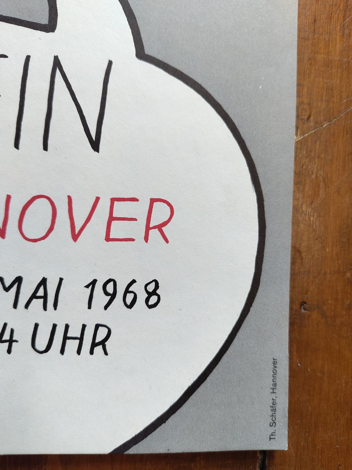 Original 1968 Roy Lichtenstein ‘Vicki’ Kestner Gesellschaft Hannover Exhibition Poster   Pristine Mint Condition photo Art