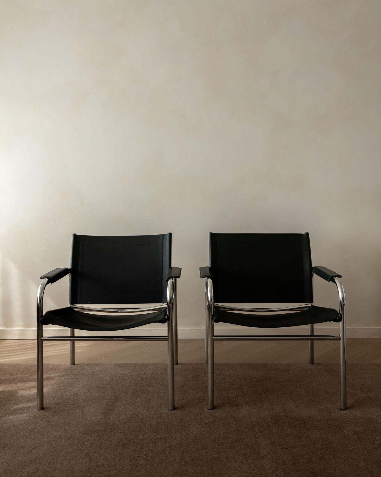 Vintage Bauhaus Klinte Lounge Chairs By Tord Björklund For Ikea, 1980s, Set Of 2 photo Furniture