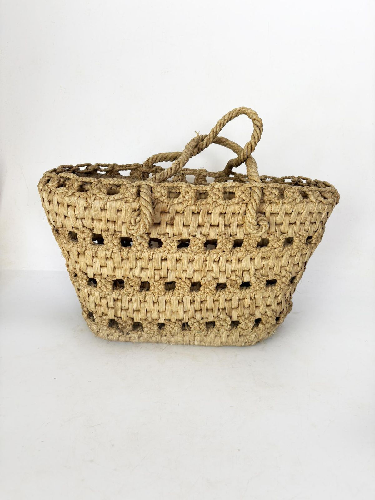 Rope Basket, Saint Tropez, France, 1970 photo for sale