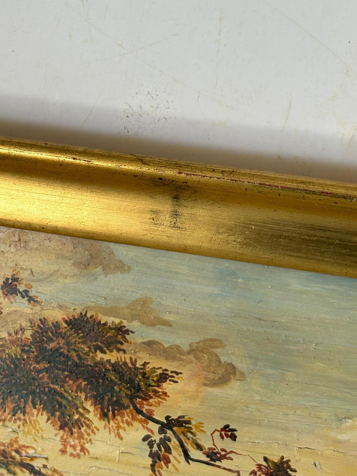 photo vinterior Painting Of A Boat Scene, Oil On Panel, Signed, France, Early 20th Century