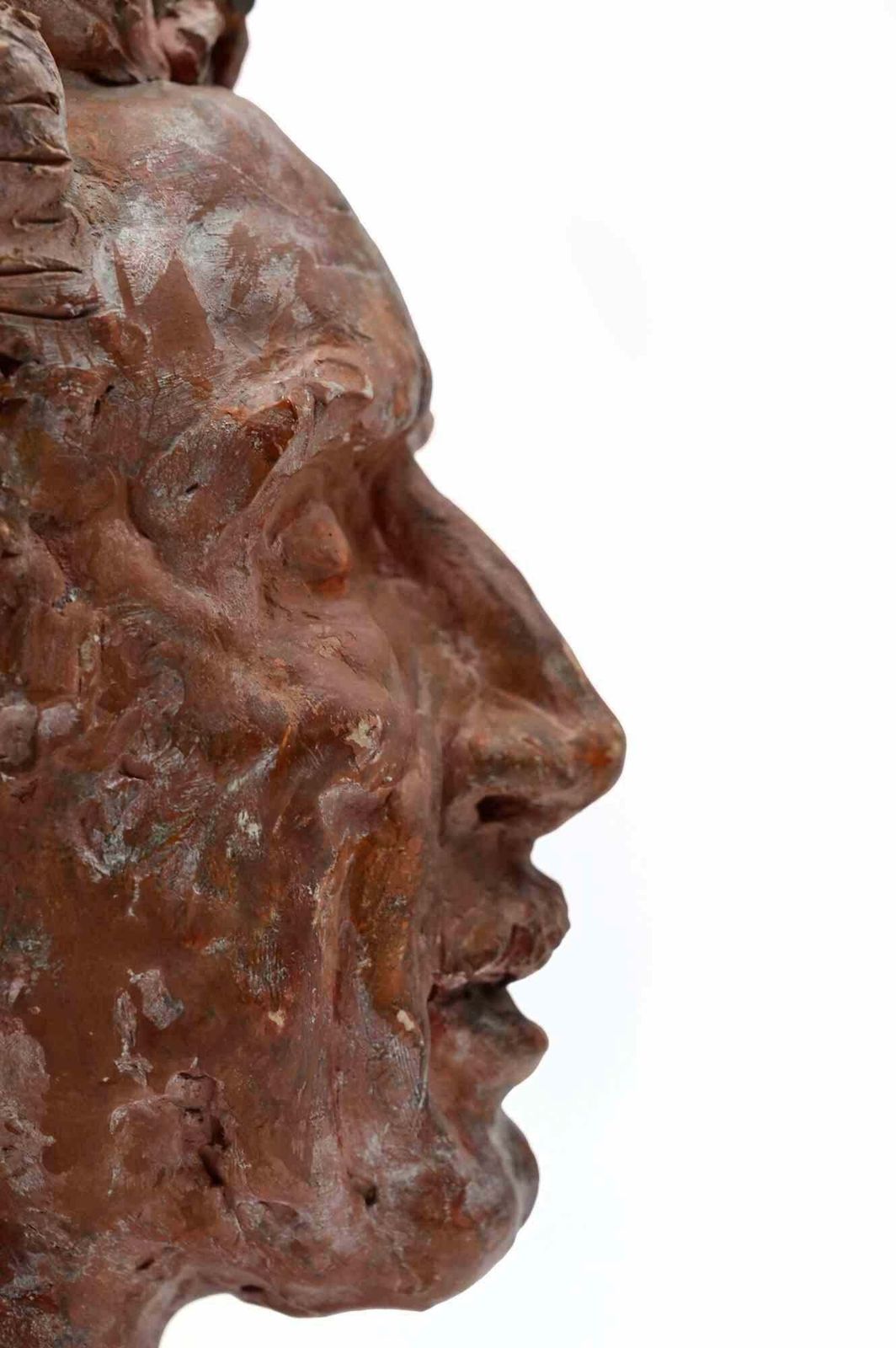 Portrait   Sculpture By Sirio Pellegrini   1960s photo 2786.0