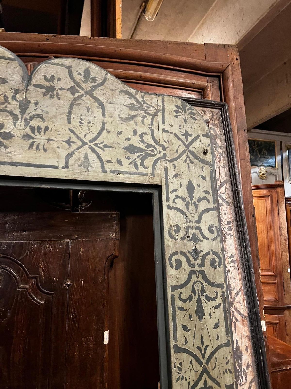 Lacquered Wood Portal, Italy photo buy