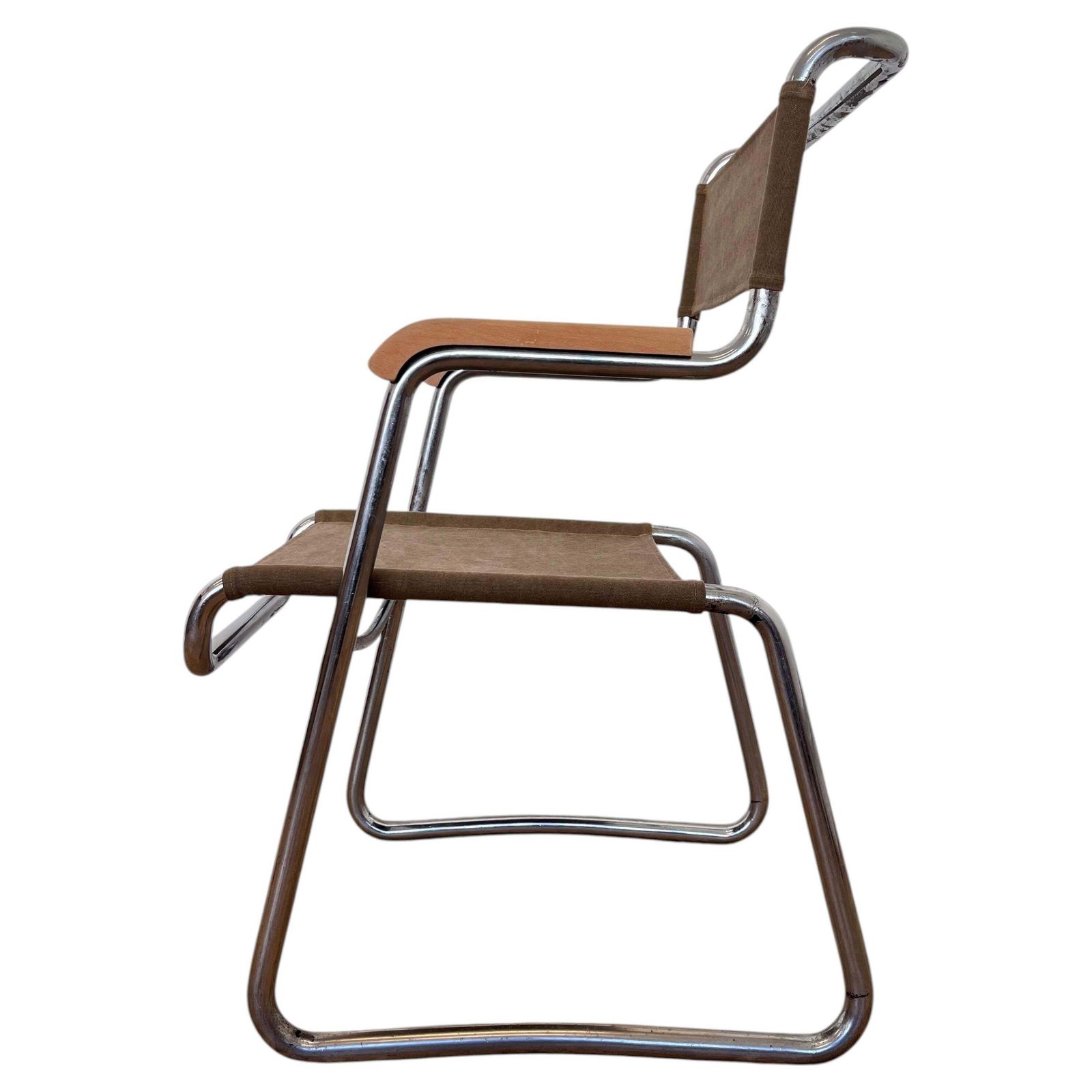 Karel Ort Chrome Bauhaus Chair By Hynek Gottwald   1930