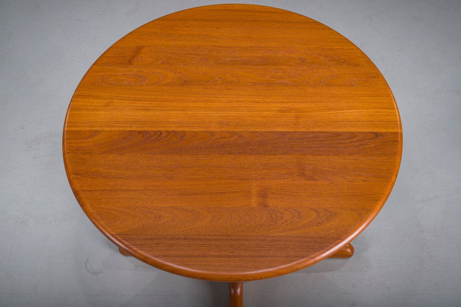 Vintage Scandinavian Danish Teak Round Side Table By Axelsen, 2003 photo buy