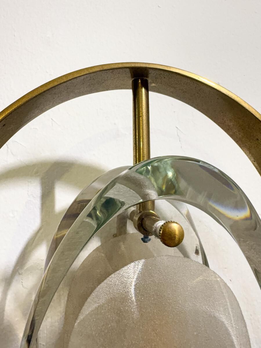Pair Of Wall Lights Mod N°2240 By Max Ingrand For Fontana Arte, 1960s photo 15356.0