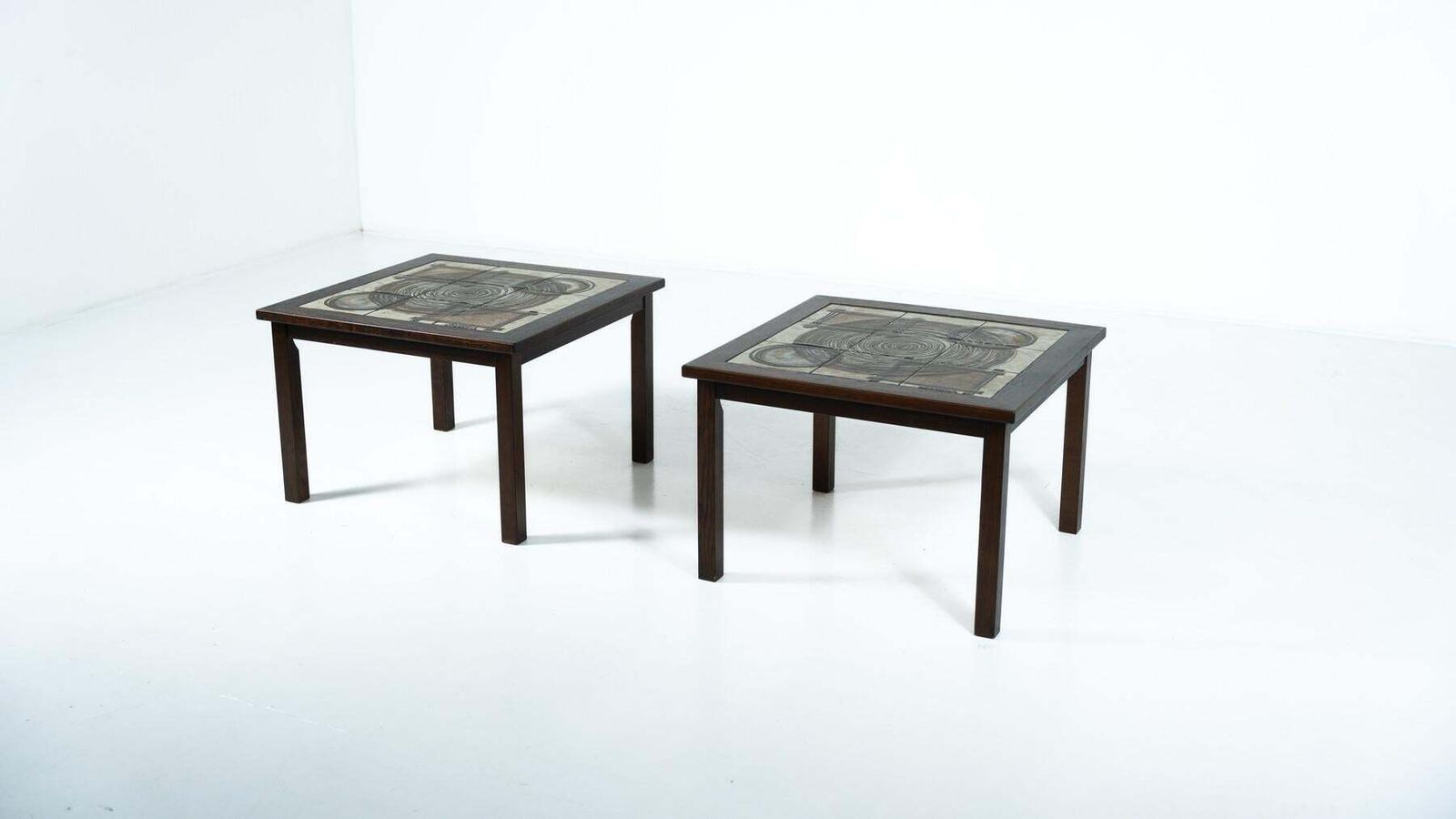 Pair Of Danish Side Tables By Ox Art, 1970s photo 1933.0