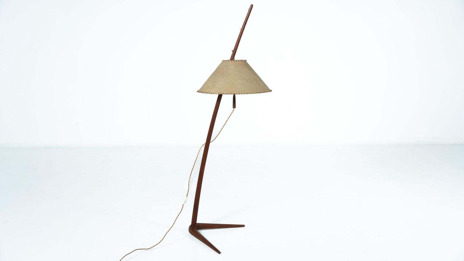 photo furniture Mid Century Floor Lamp Model 2076 "Dornstab" By J.T Kalmar   Austria, 1950s