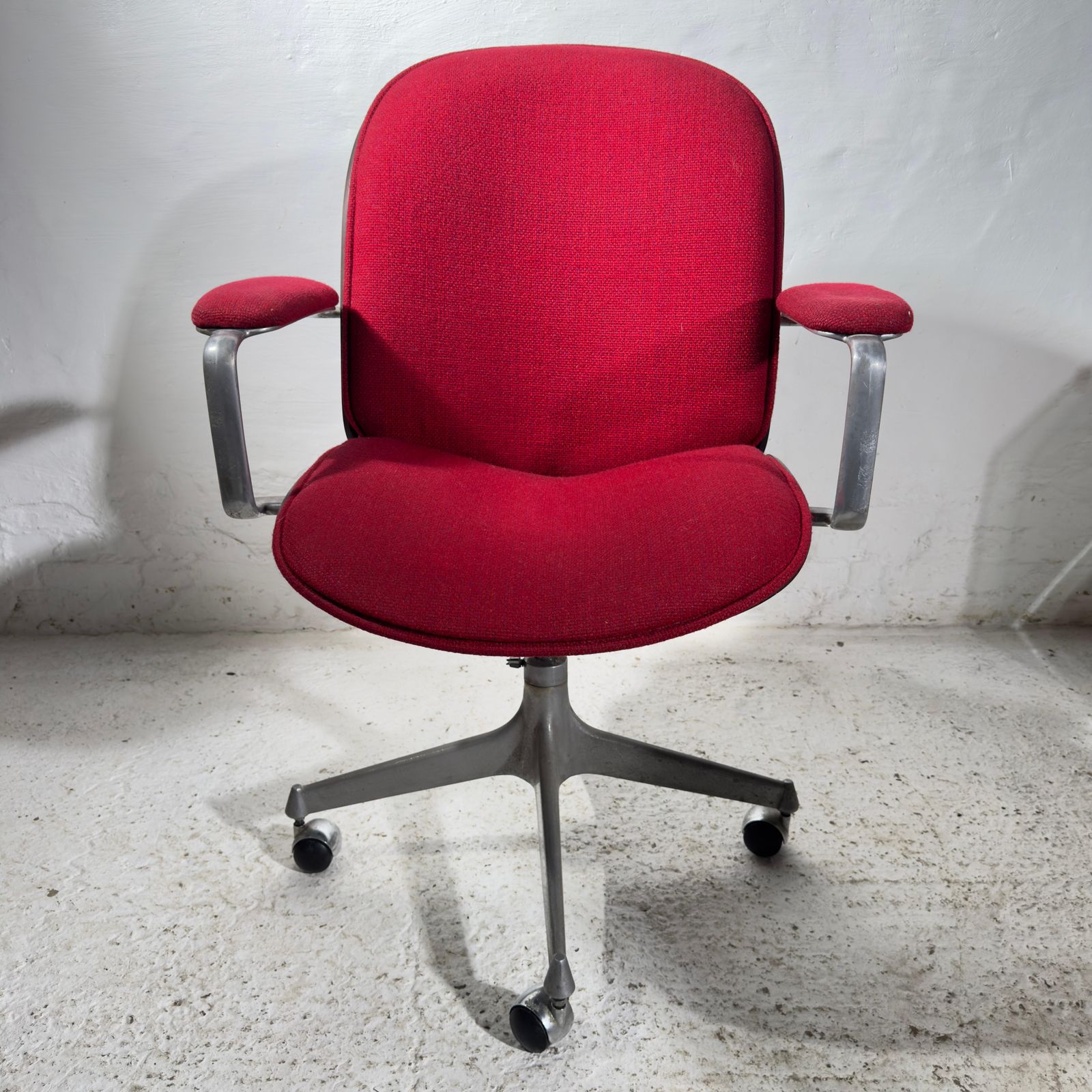 Set Of Two Mim Armchairs, Desk, Office Chairs Designed By Ico Parisi, 1963 photo furniture