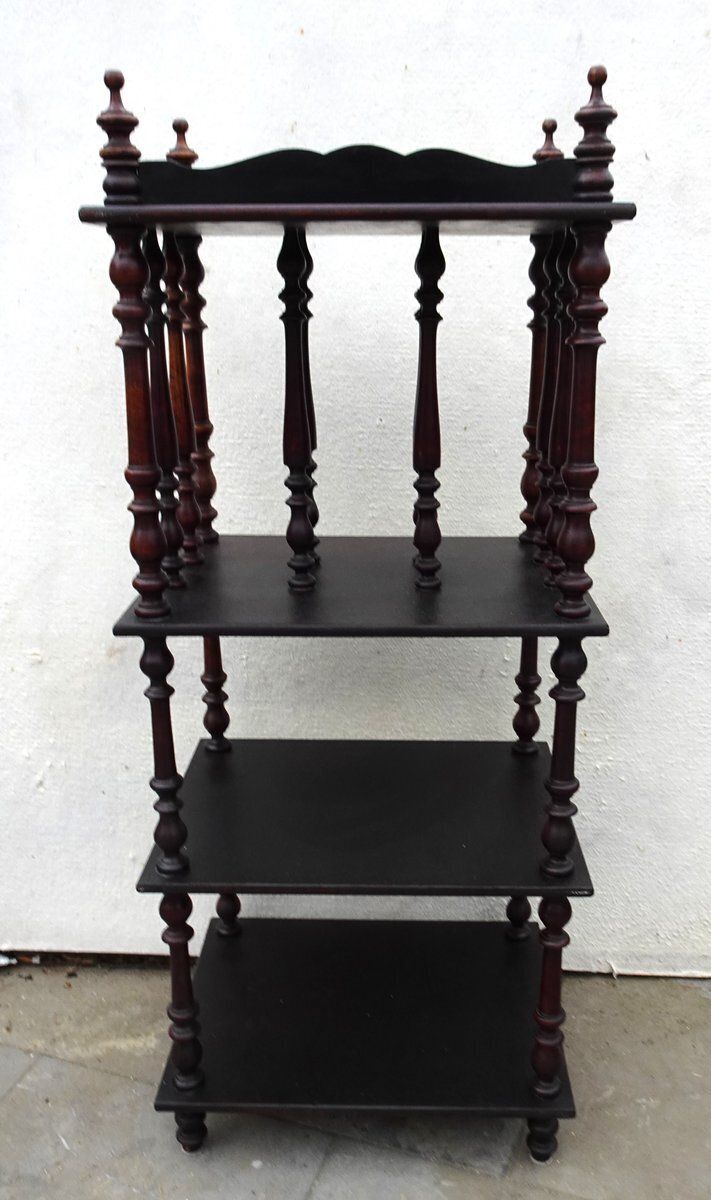 Antique Victorian Wooden Shelf, 1890s photo for sale