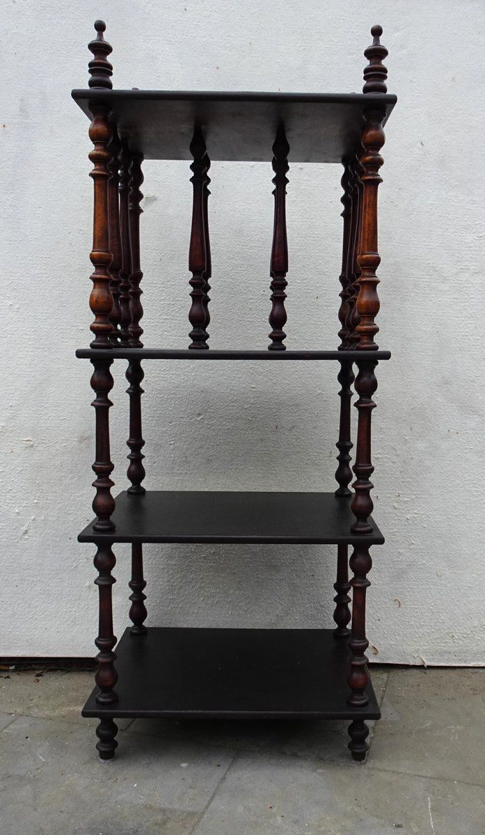 Antique Victorian Wooden Shelf, 1890s photo buy