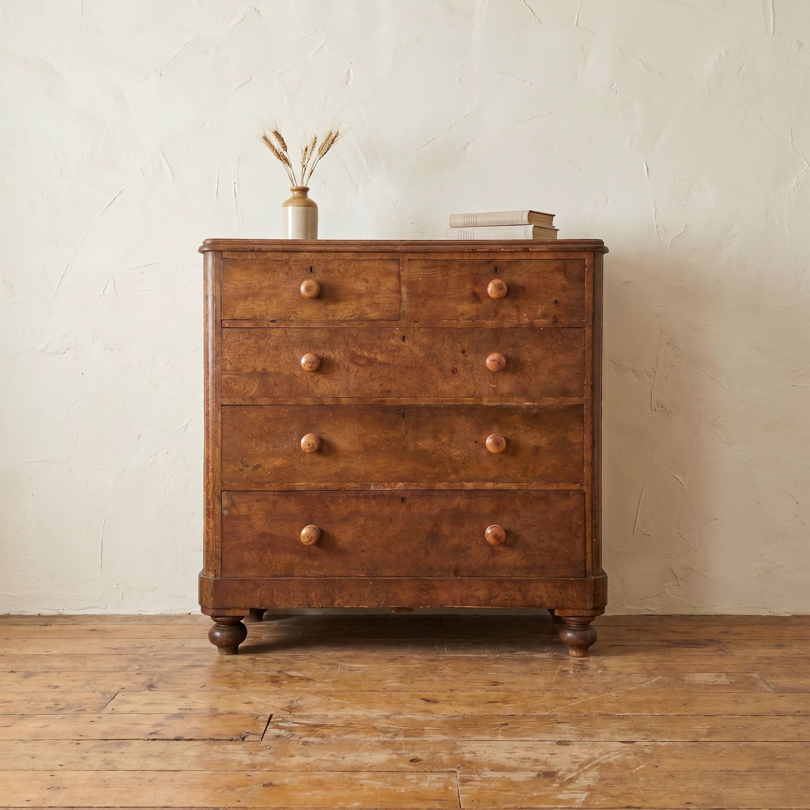 Large Victorian Pine Chest Of Drawers photo furniture