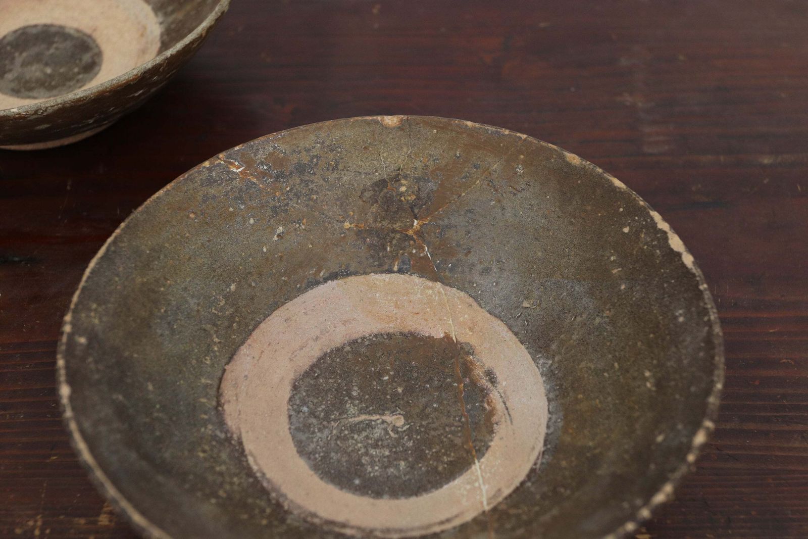 Pair Of Chinese Dark Glazed Song Dynasty Tea Bowels (Chazhan) photo buy
