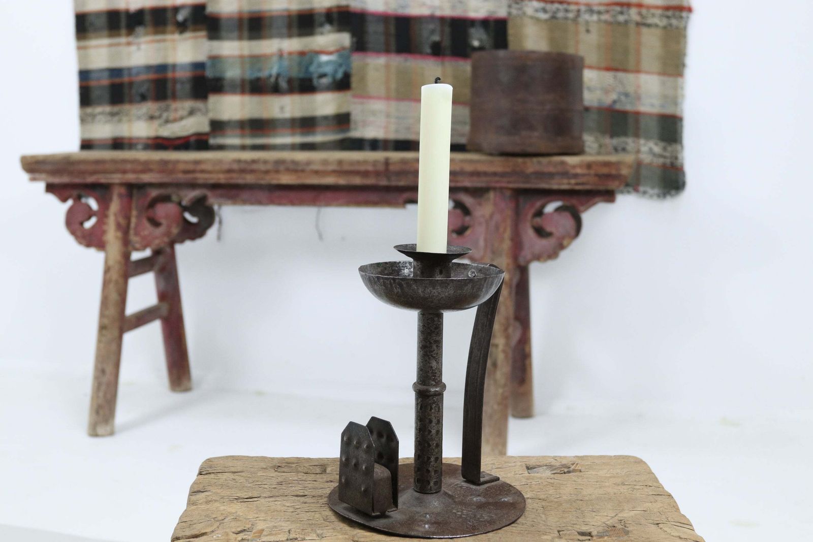 Early 20th Century German Arts & Crafts Candle Stick By Hugo Berger photo furniture