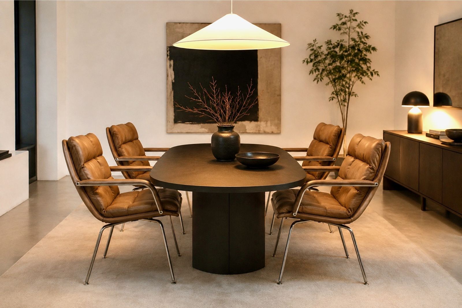 photo vinterior Set Of Six ‘Channel’ Chairs By Geoffrey Harcourt For Artifort