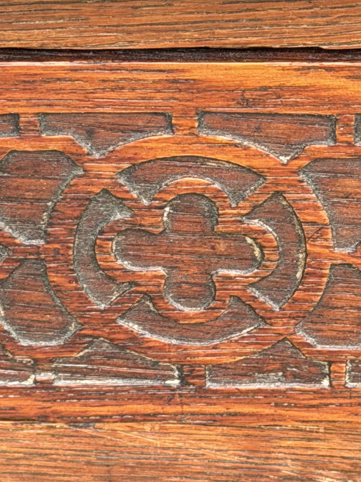 Late 19th Century Anglo Japanese Oak Writing Desk photo vinterior