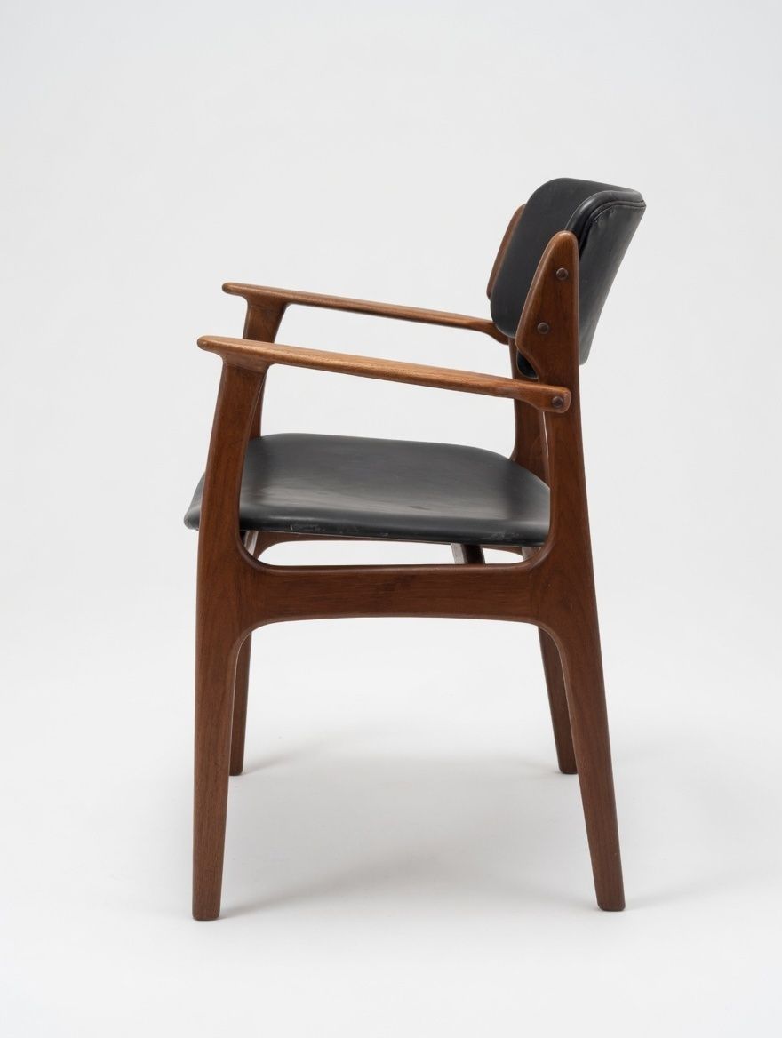 Erik Buch Rosewood Captains Chair, Model 50 photo for sale