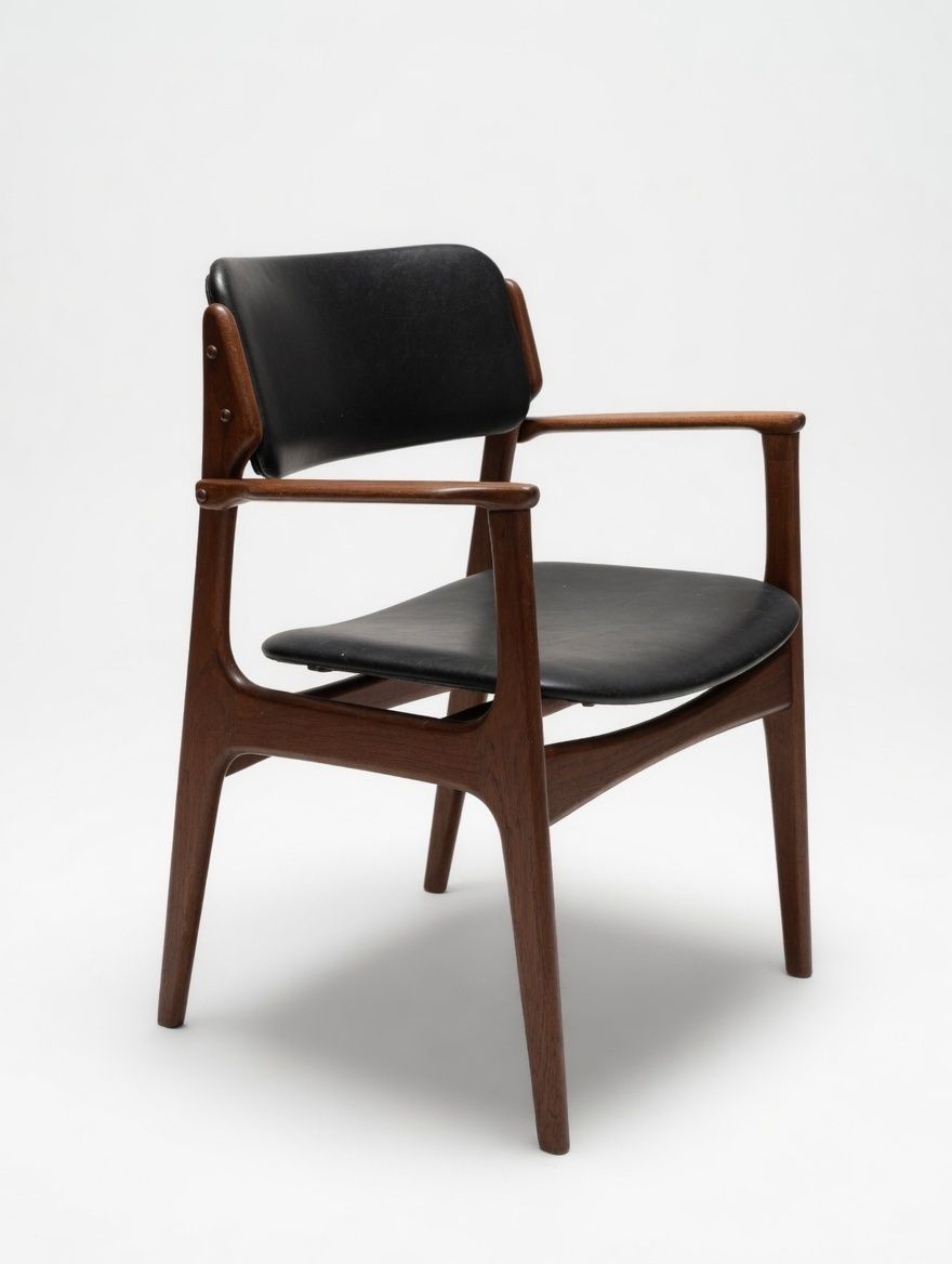 Erik Buch Rosewood Captains Chair, Model 50