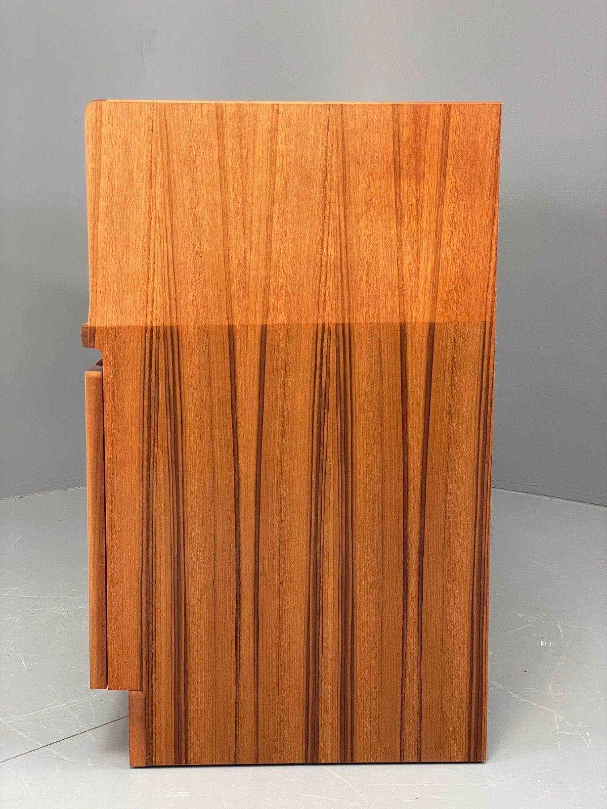 Furniture Vintage Teak Media Unit Tv Nathan Squares Design Retro Eb11973 photo