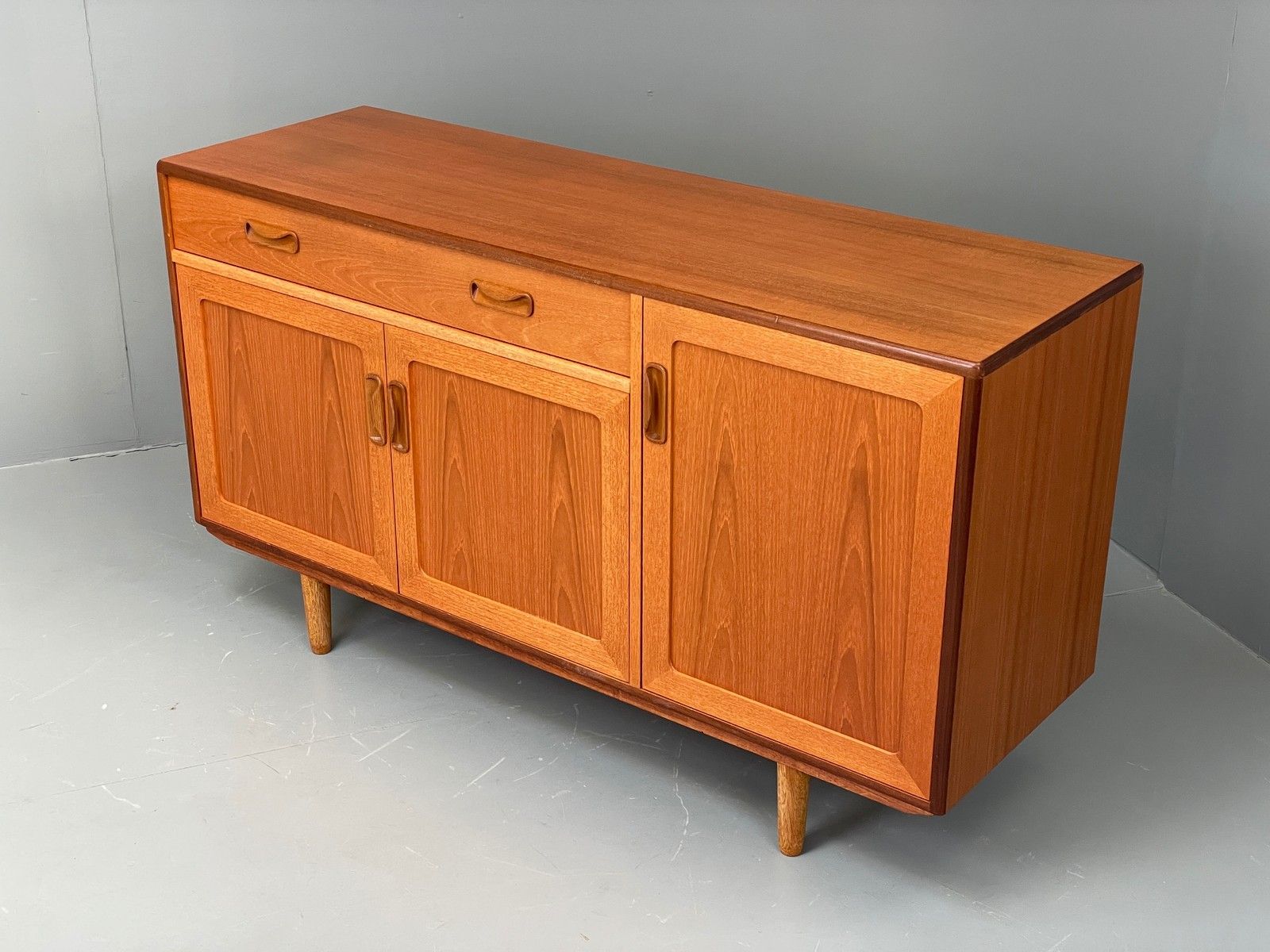 Vintage G Plan Sideboard Teak Fresco Range 1970s Retro Shelving Eb11875 photo furniture