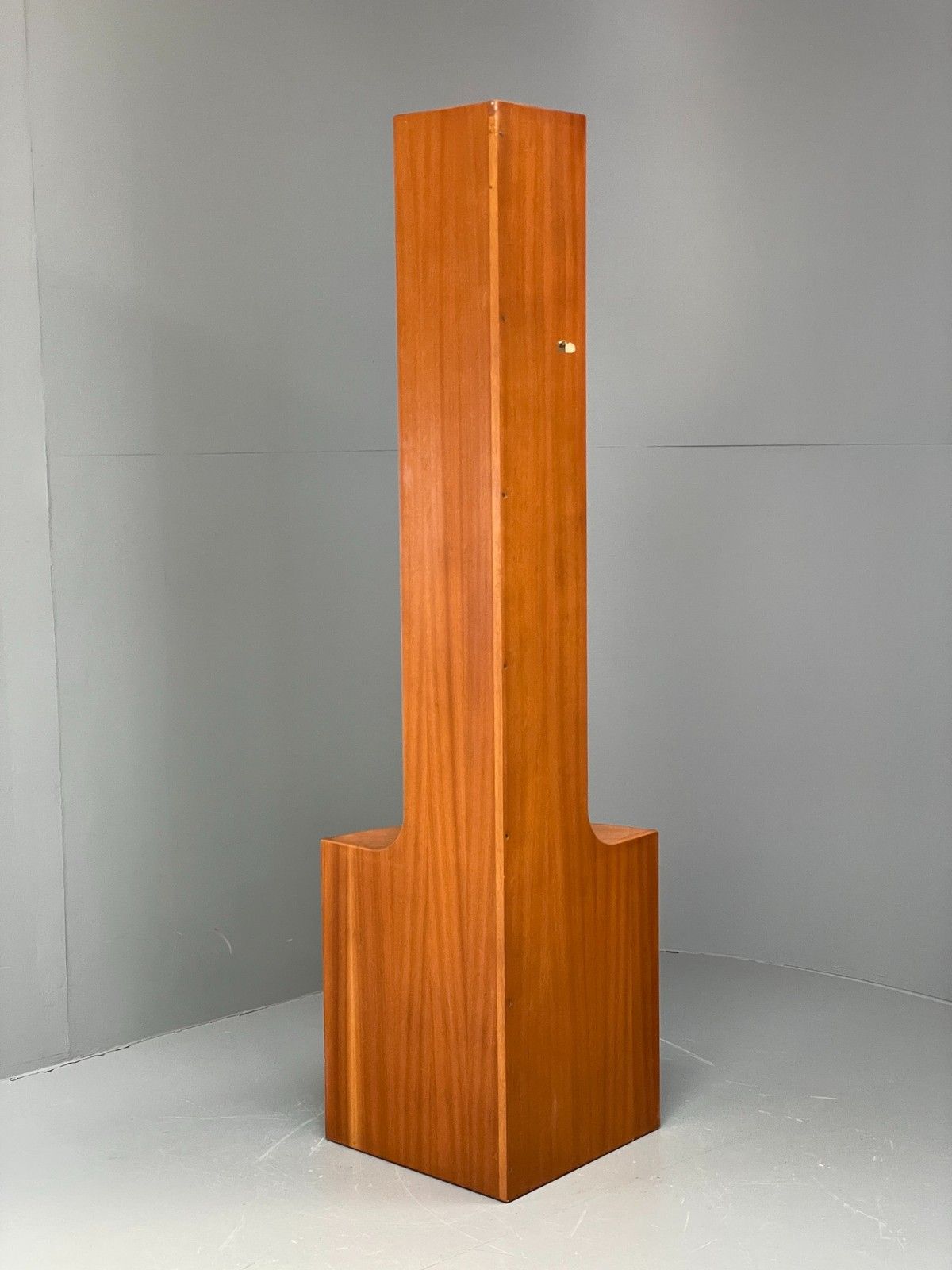 Vintage Teak Corner Cabinet By Jentique Tall 1970s Mid Century Shelving Eb11984 photo Furniture