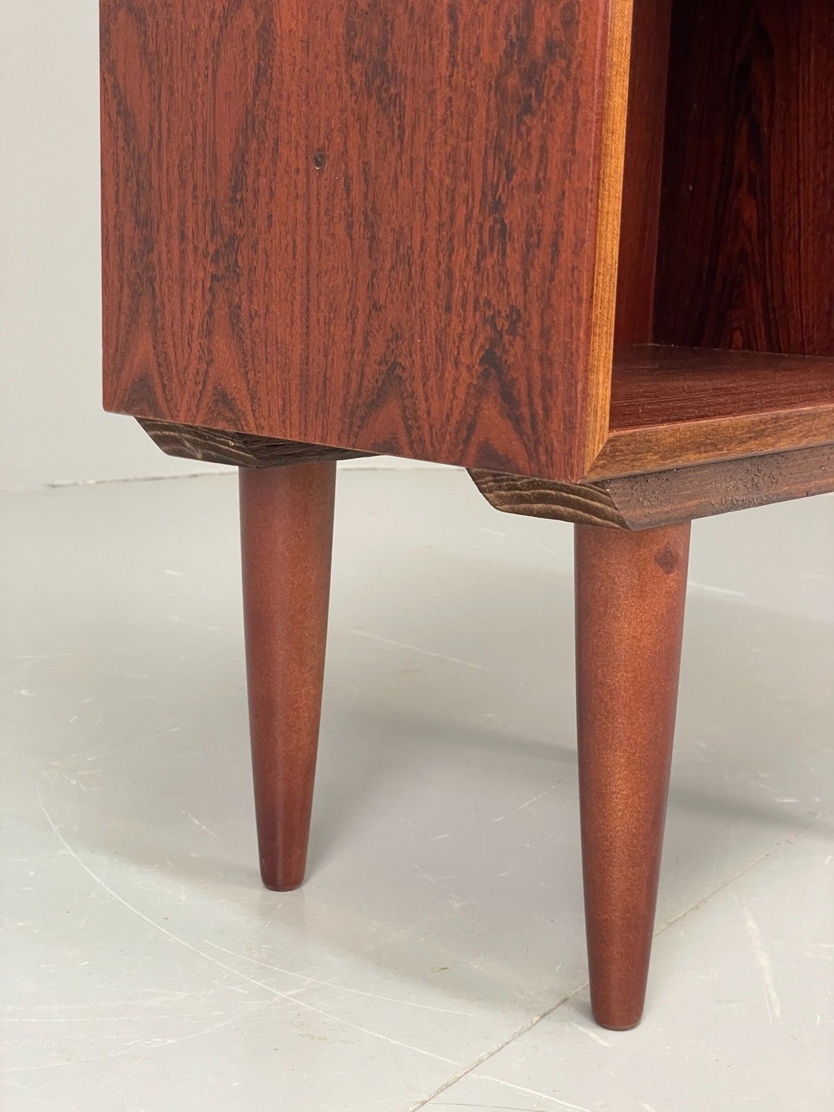 Vintage 1970s Small Bookcase Bedside Unit Retro Danish Hjornebo Eb11991 photo for sale