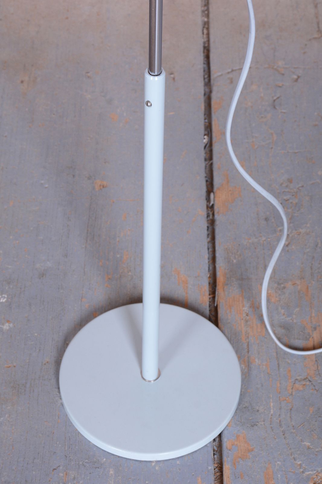 photo for sale Restored Mid Century Floor Lamp, By J. Hůrka For Napako, Chrome, Czech, 1960s