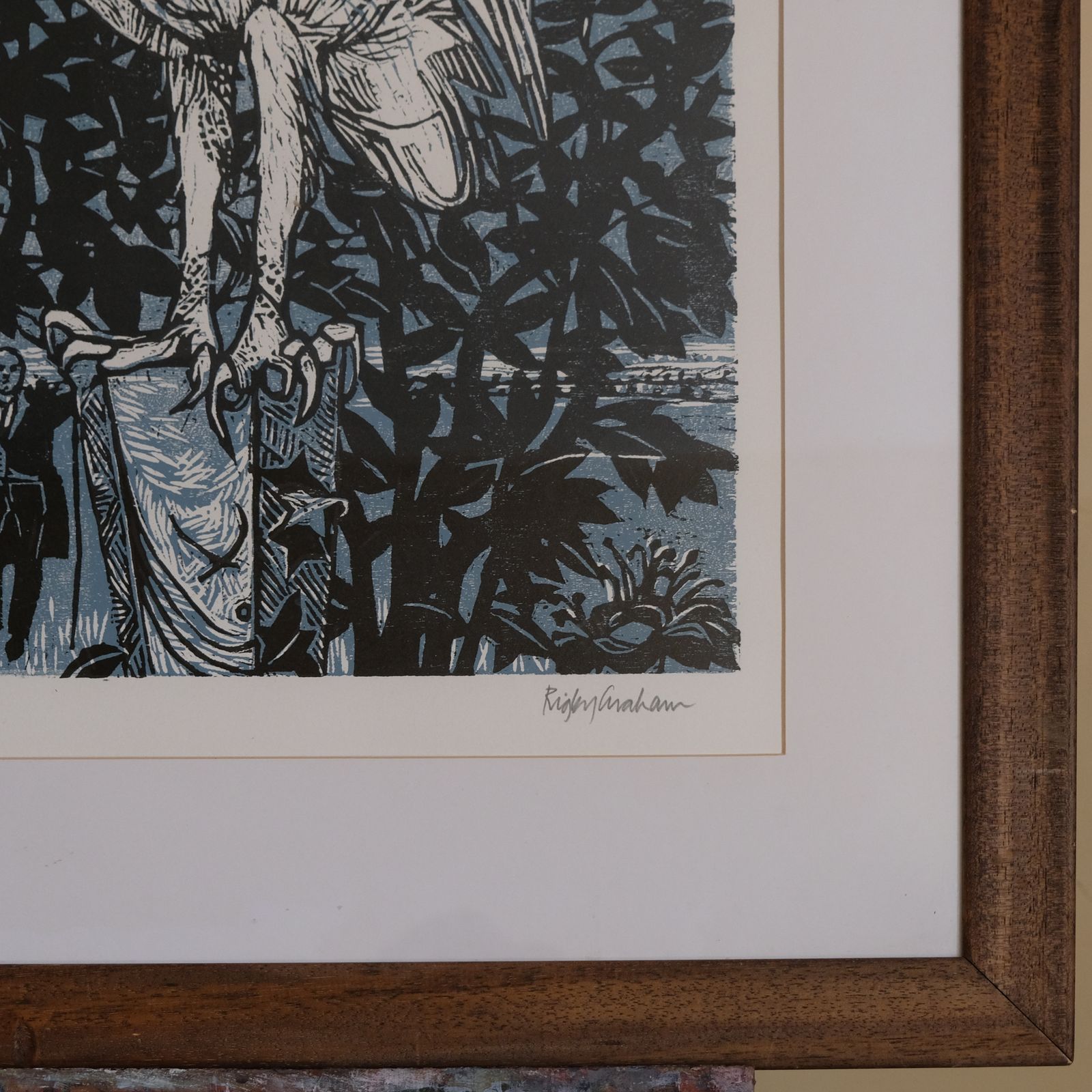 Owl By Rigby Graham (1931 2015) photo for sale
