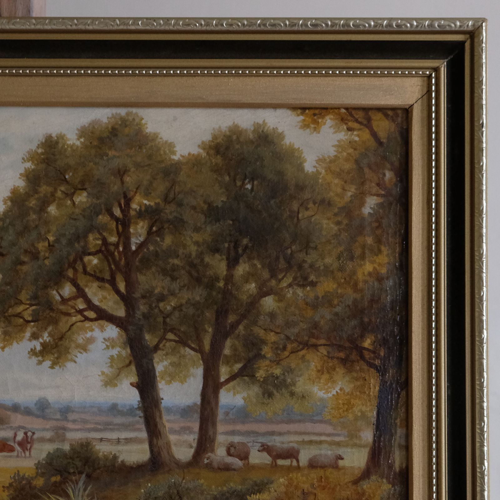 Landscape With A Goose Girl, Attributed To Ch Maidanerst photo Art