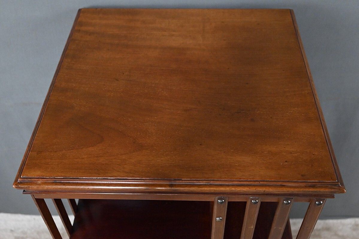 Mahogany Revolving Bookshelf, England – Part 1, 20th Century photo 2900.0