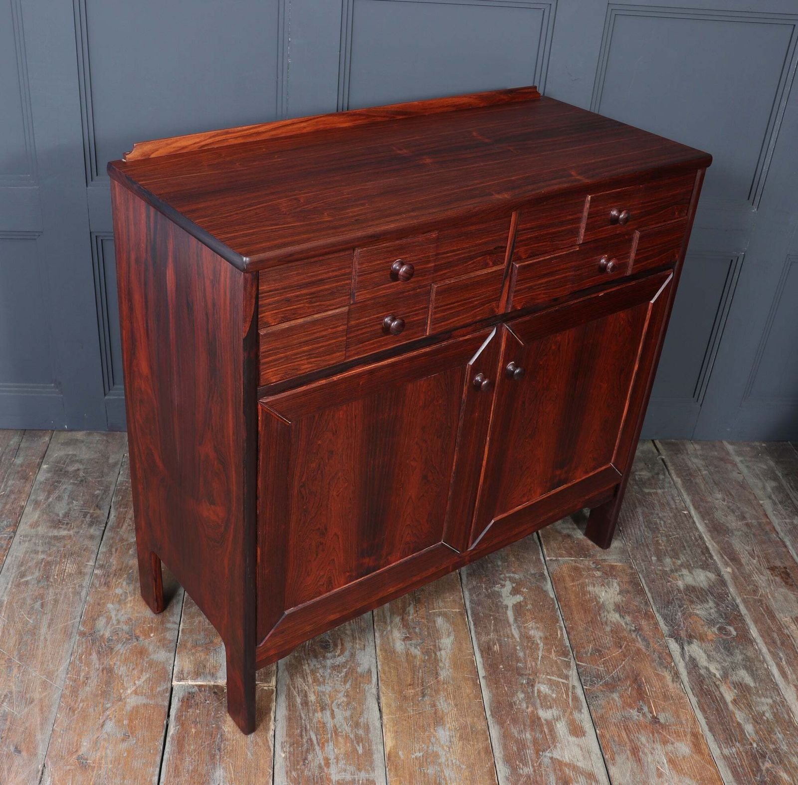 photo vintage Mid Century Danish Rosewood Cabinet C1960