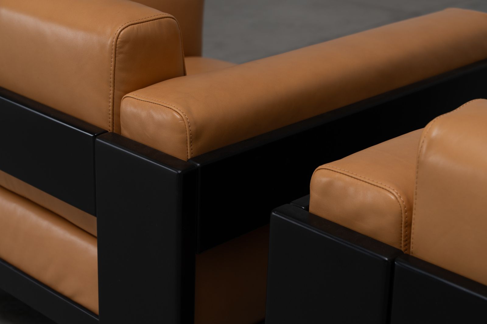 photo furniture A Pair Of Early Edition Bastiano Armchairs   Afra And Tobia Scarpa For Gavina