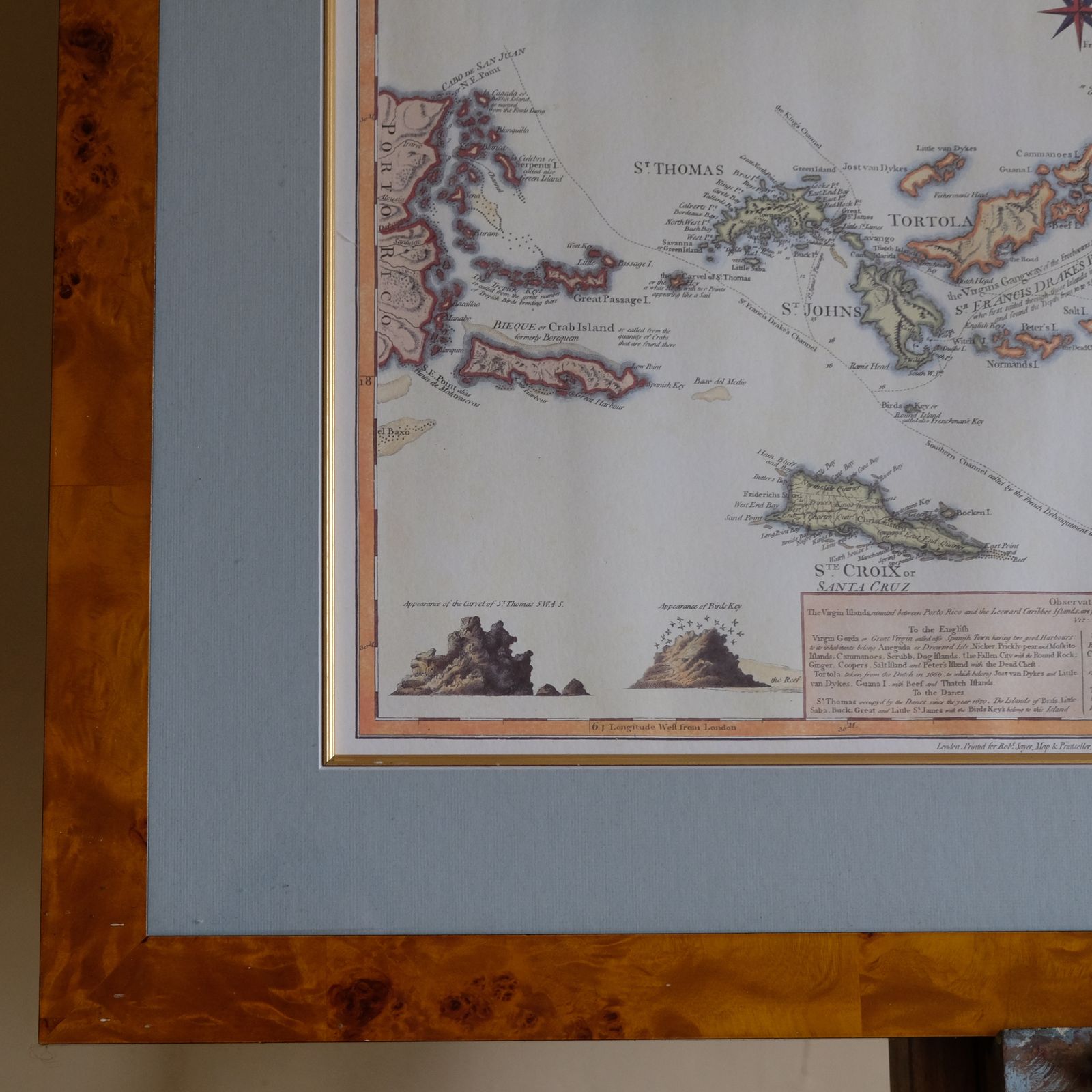 The Virgin Islands From English And Danish Surveys, By Thomas Jeffries photo furniture