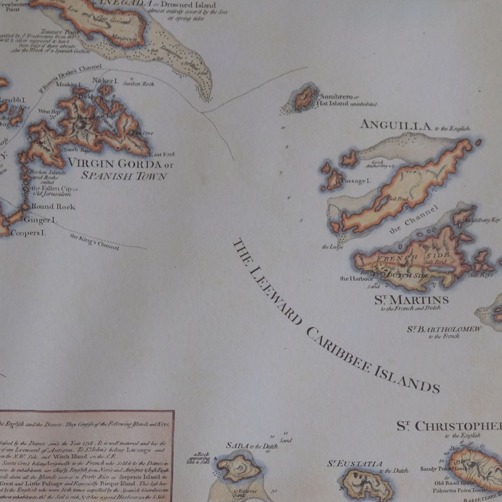 The Virgin Islands From English And Danish Surveys, By Thomas Jeffries photo vinterior