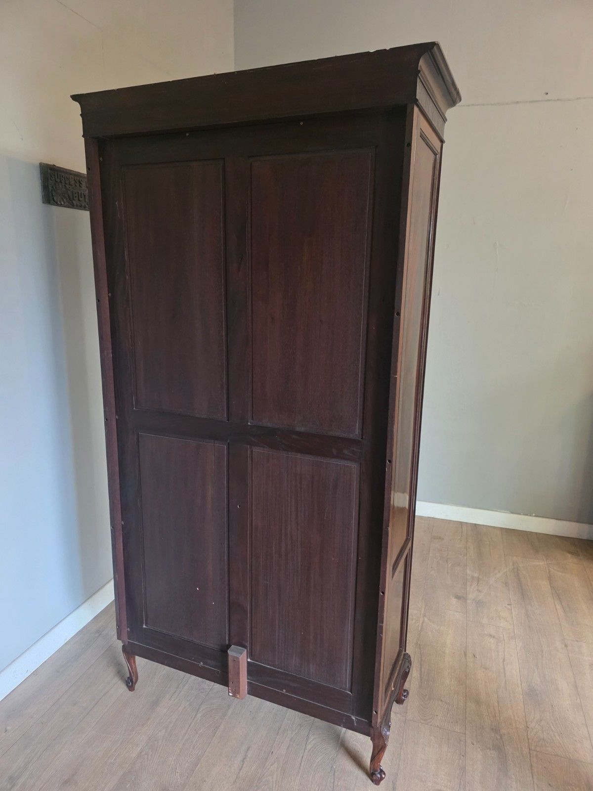 photo vinterior Antique Glazed Maghongy Bookcase 1900s