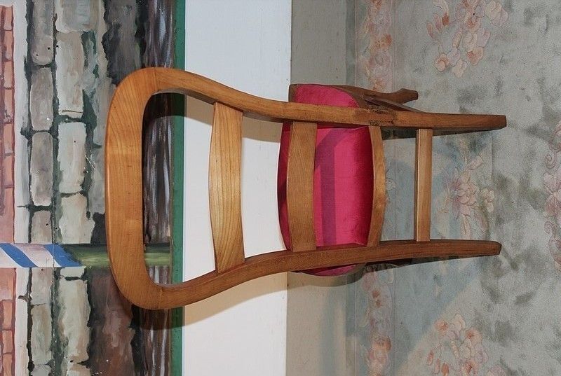 Nursery Chair In Cherry 1880s photo for sale