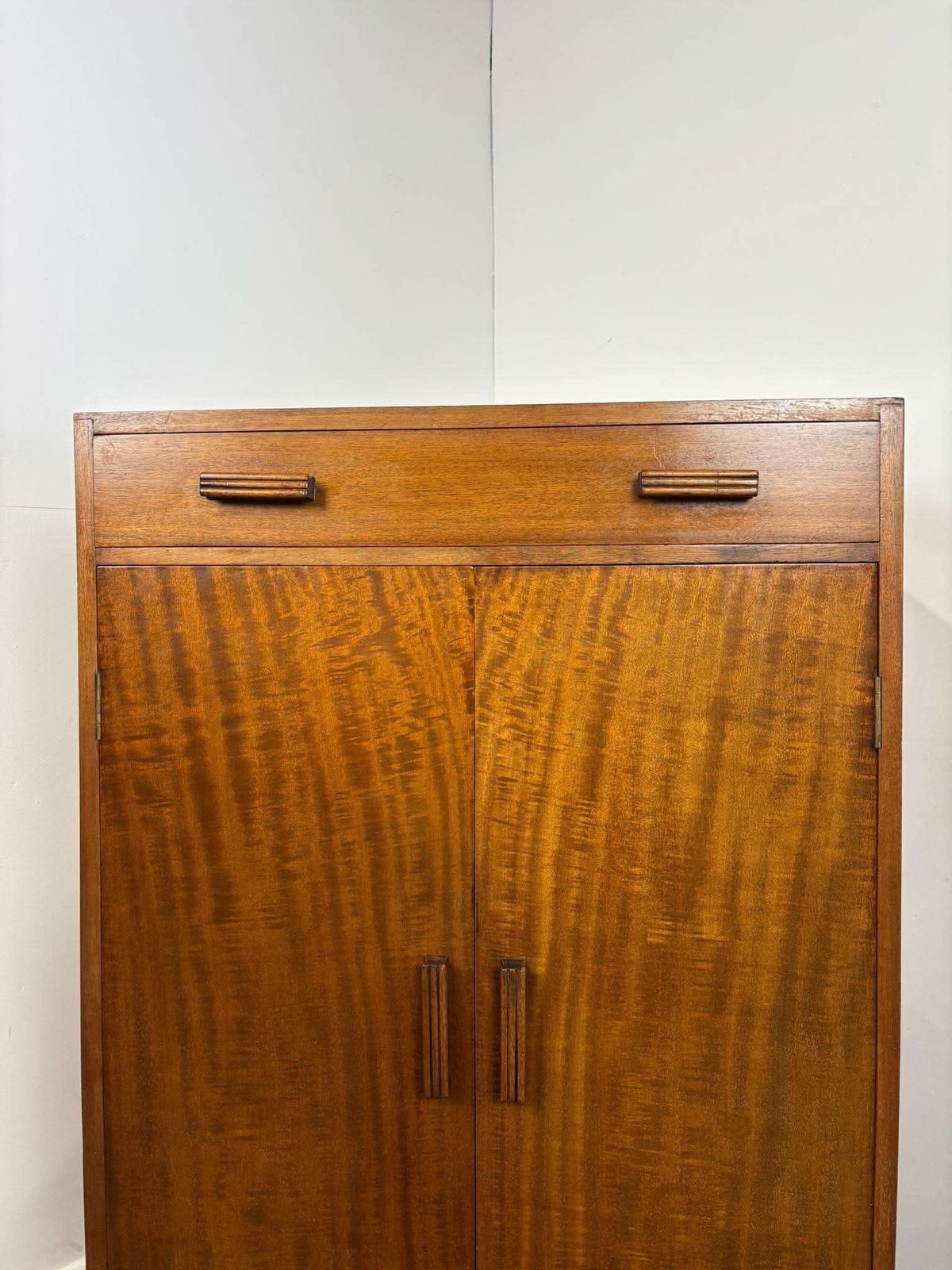 photo vinterior Vintage Oak Tallboy, Mid 20th Century