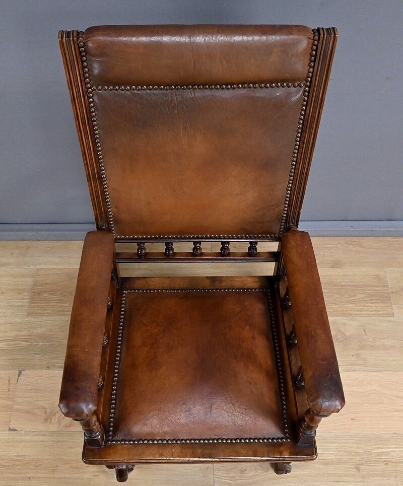 Mahogany Rocking Chair, England – Early 20th Century photo vinterior