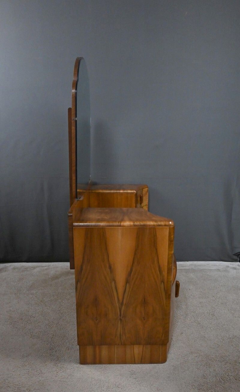Furniture Dressing Table In Burr Walnut, England – 1920 photo