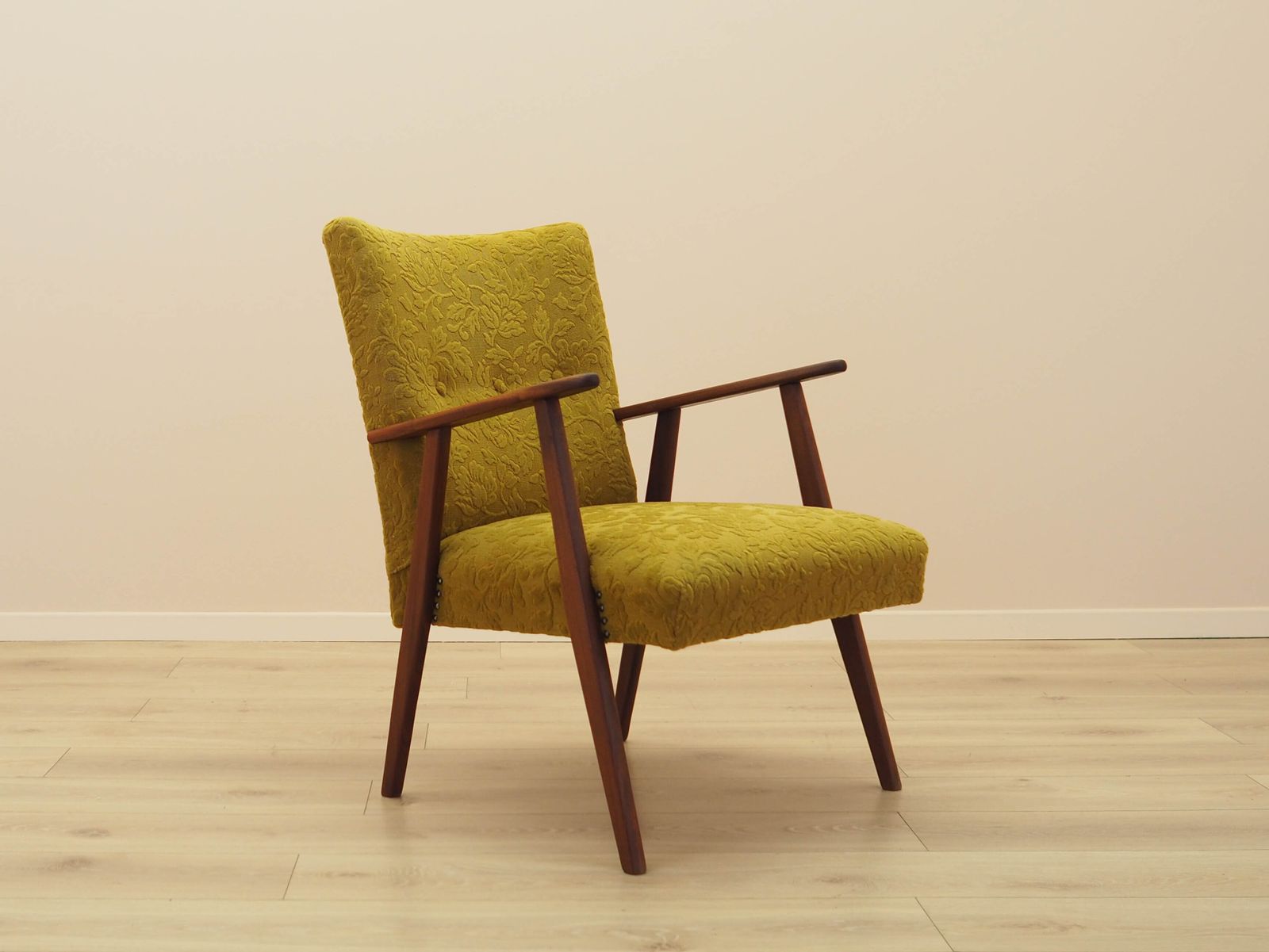Teakhouten fauteuil, Deens design, jaren 1960, gemaakt in Denemarken photo furniture