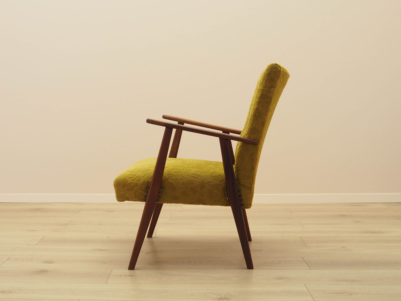 Teakhouten fauteuil, Deens design, jaren 1960, gemaakt in Denemarken photo 739.0