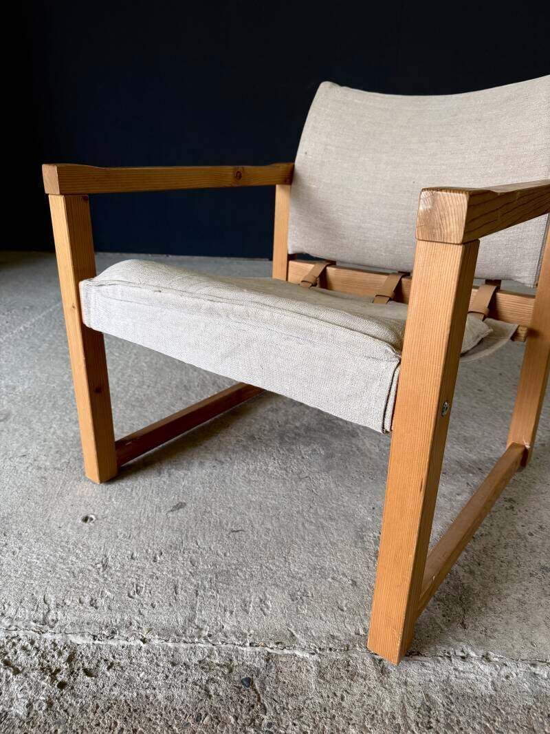 photo vintage "Diana" Safari Chair Set By Karin Möbring For Ikea, 1990's