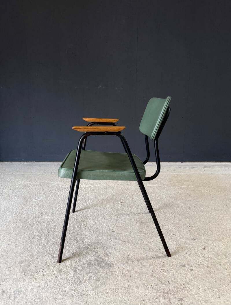Space Age Design fauteuil "M" van Pierre Guariche voor Meurop, ca. jaren 1950 photo for sale