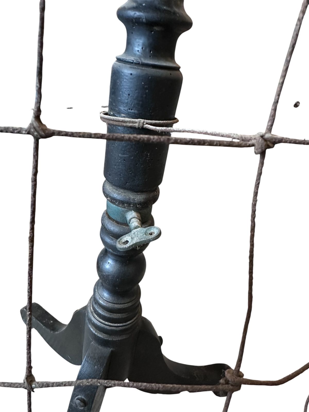 photo furniture Wasp Waisted Antique Mannequin With Cage Skirt