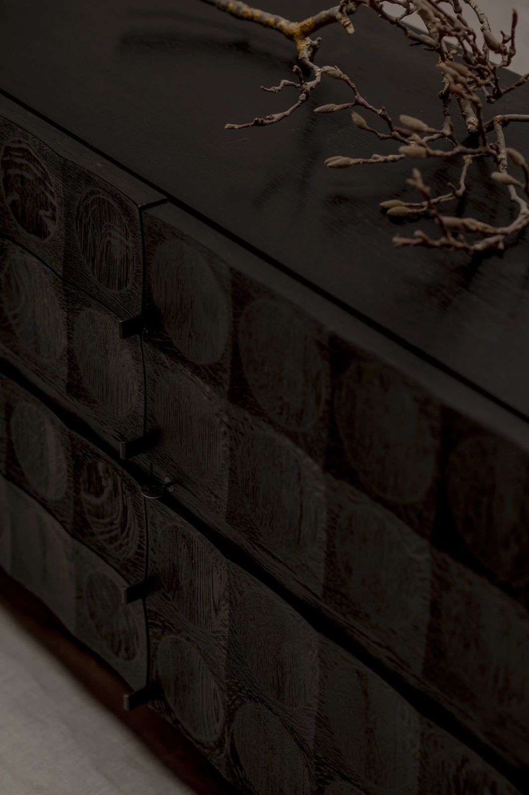 Brutalist Sideboard By J. Batenburg For M.I., Belgium 1970s photo Furniture