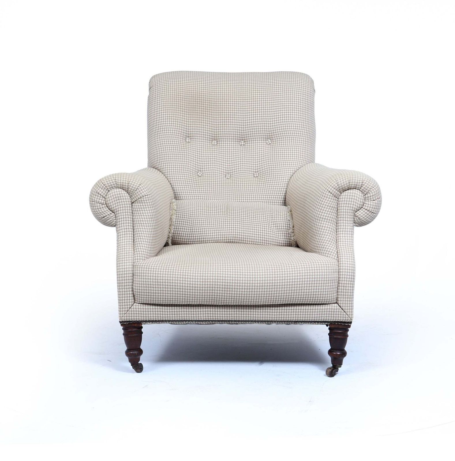 Late Victorian Button Back Armchair, English, Circa 1890–1900 photo for sale