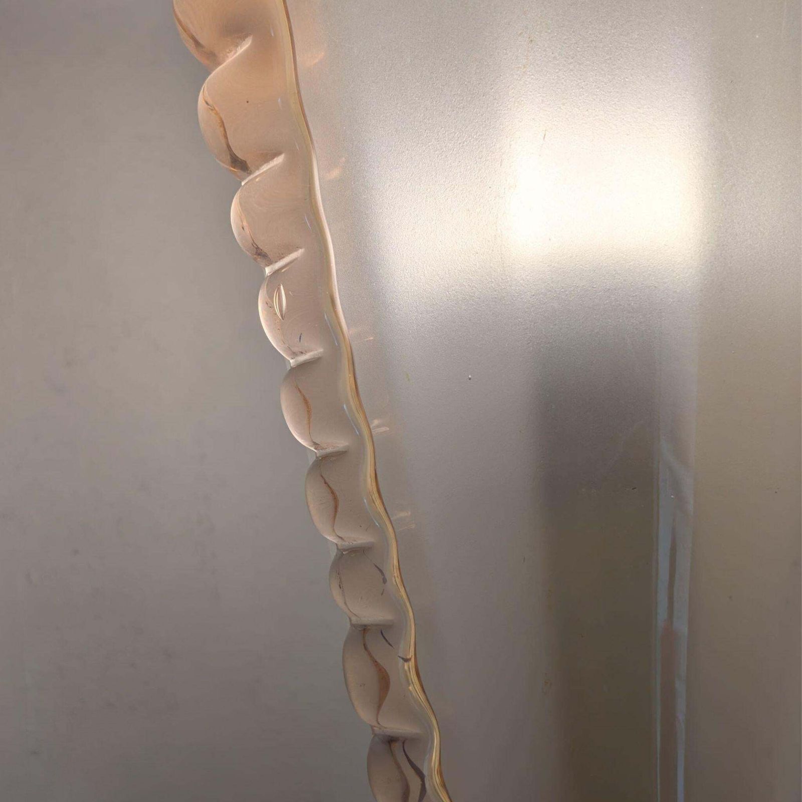Mid Century Modern Pink Wall Lights Murano Glass Sconces Barovier & Toso Style photo buy
