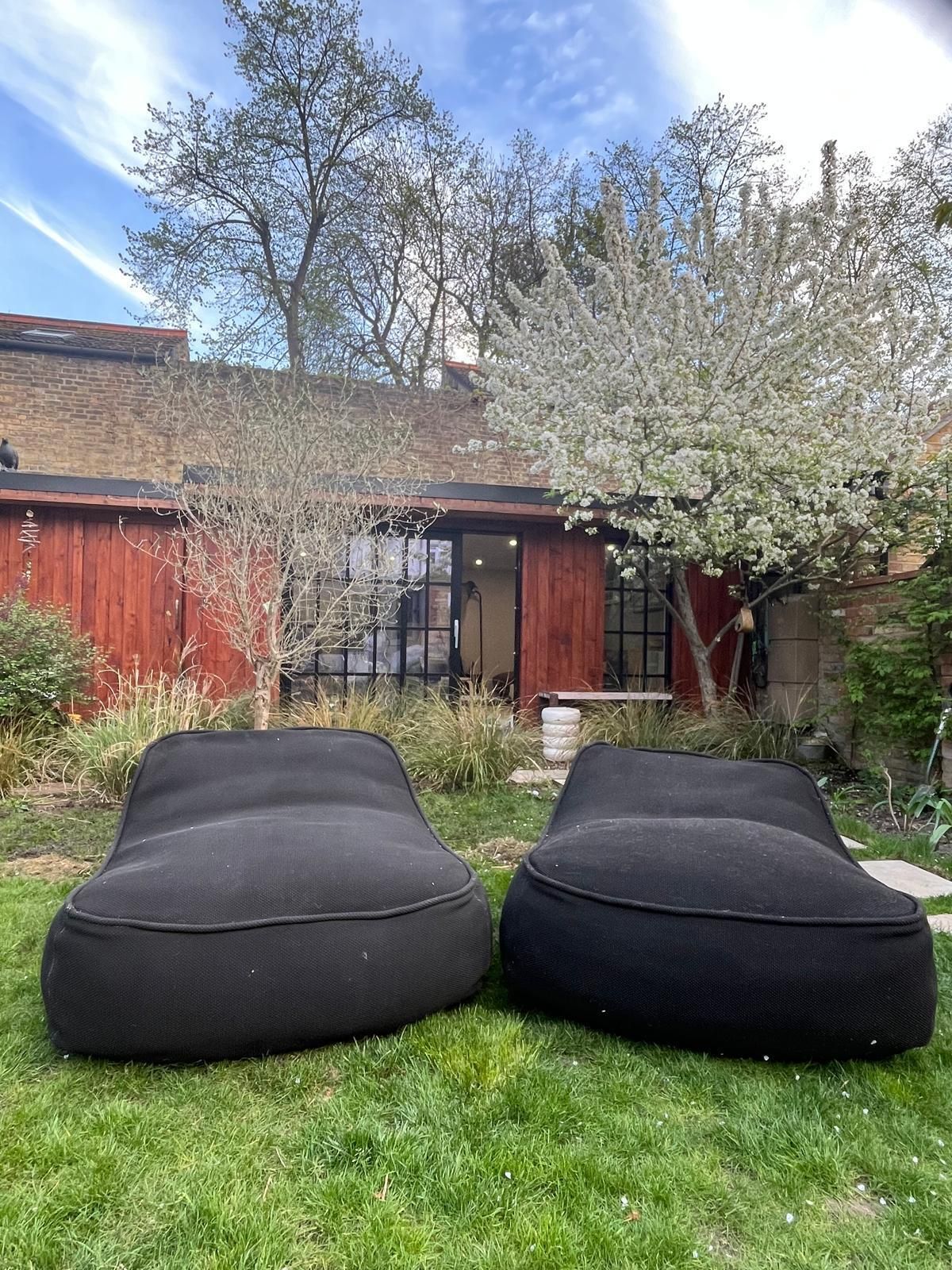 Paola Lenti Float Easy Chair Anthracite